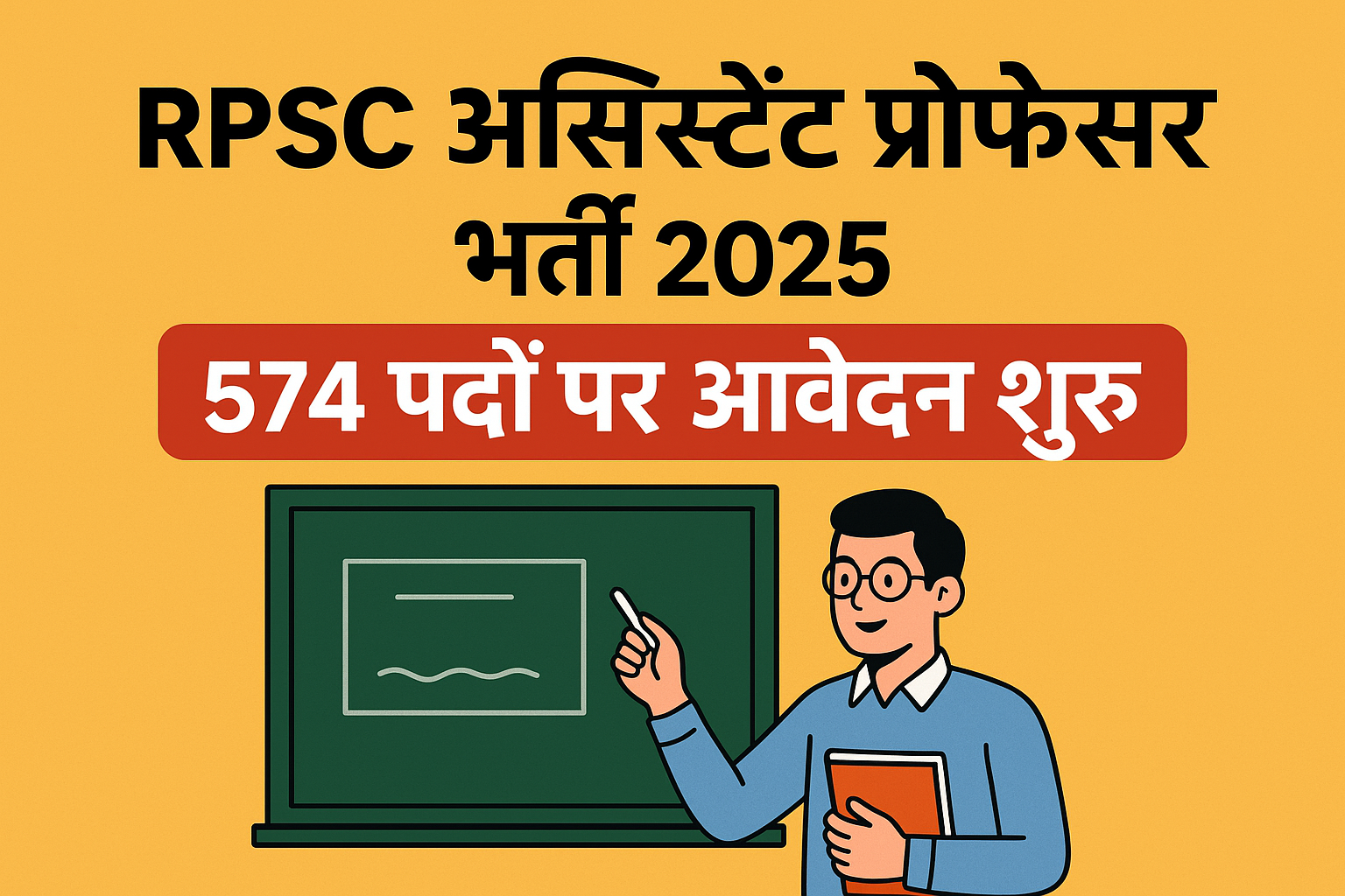 RPSC असिस्टेंट प्रोफेसर भर्ती 2025