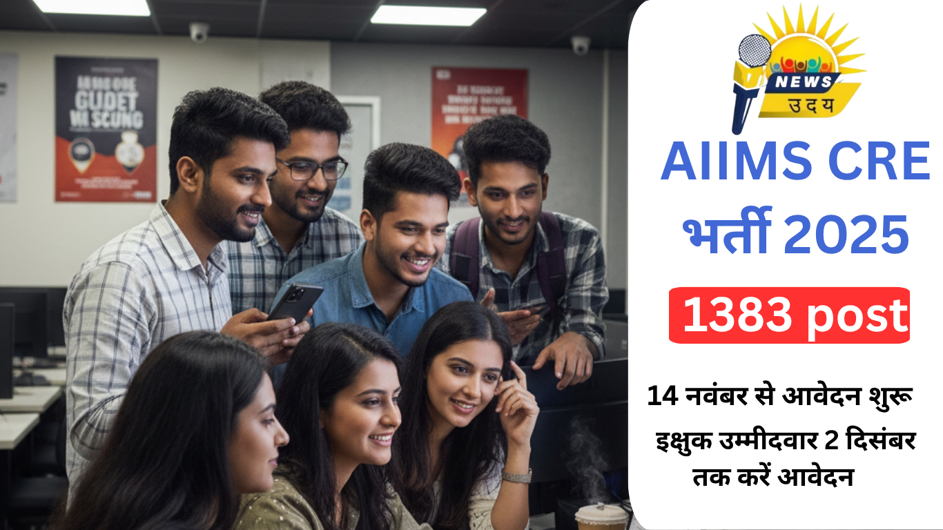 AIIMS CRE भर्ती 2025