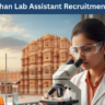 Rajasthan Lab Assistant Recruitment 2026