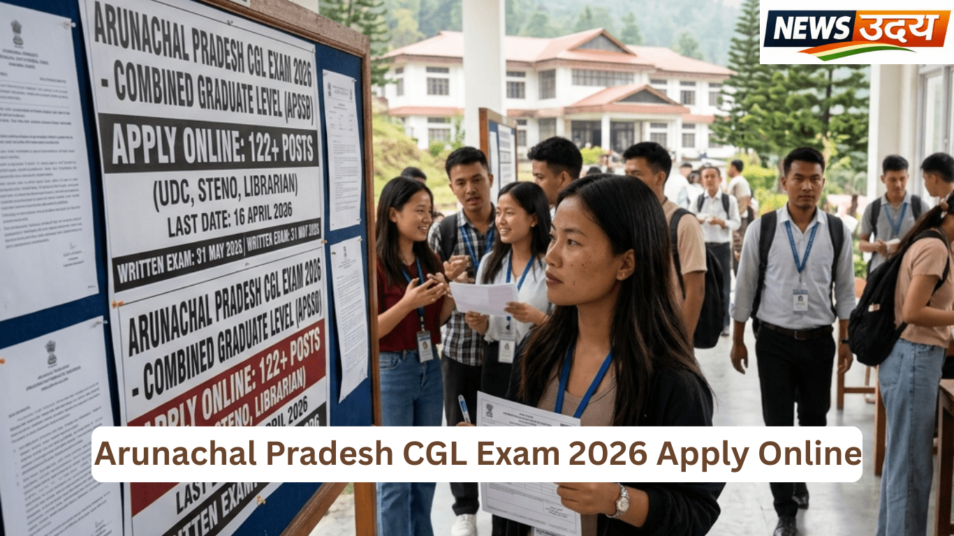 Arunachal Pradesh CGL Exam 2026 Apply Online