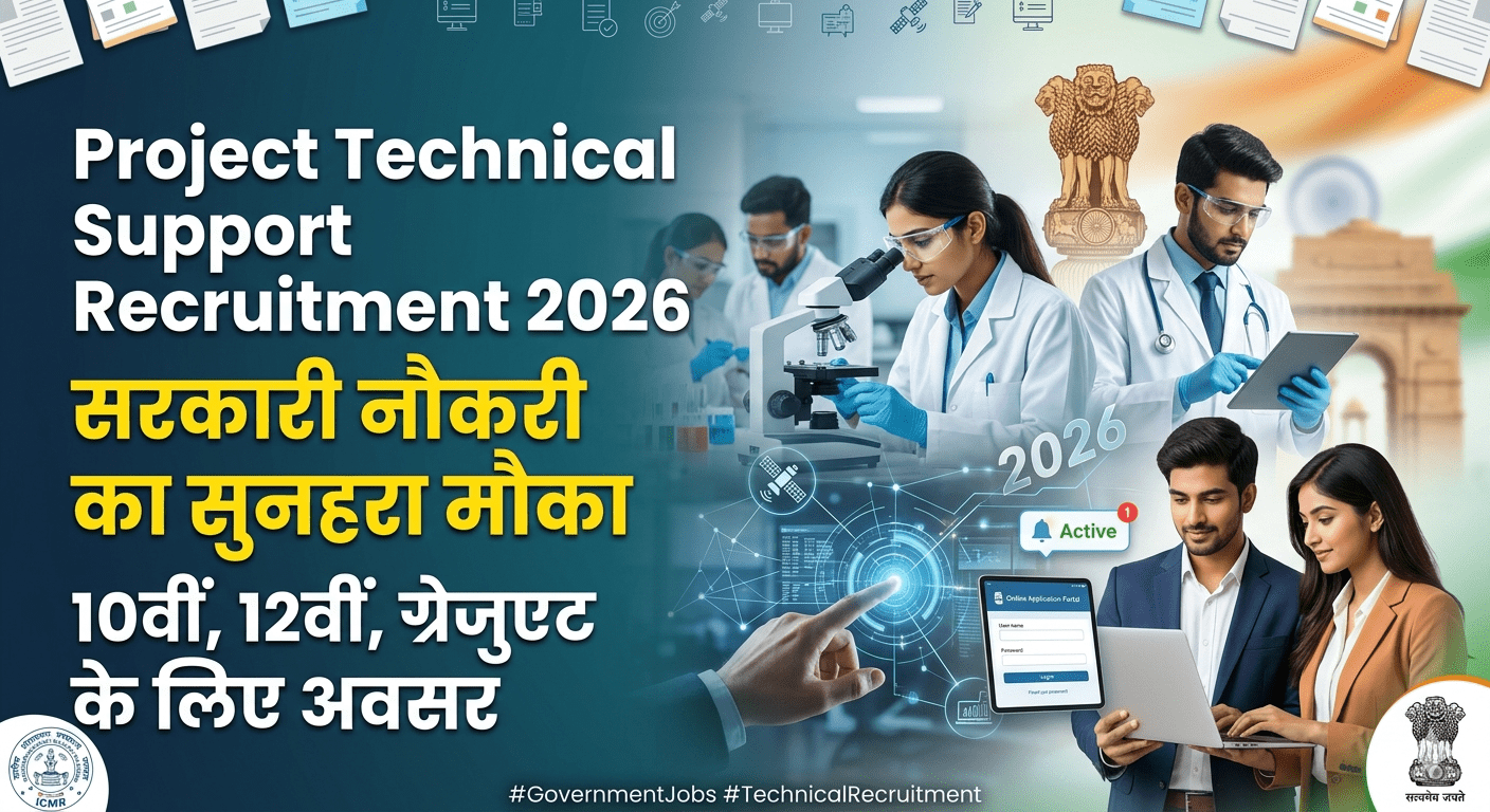 Project Technical Support Recruitment 2026