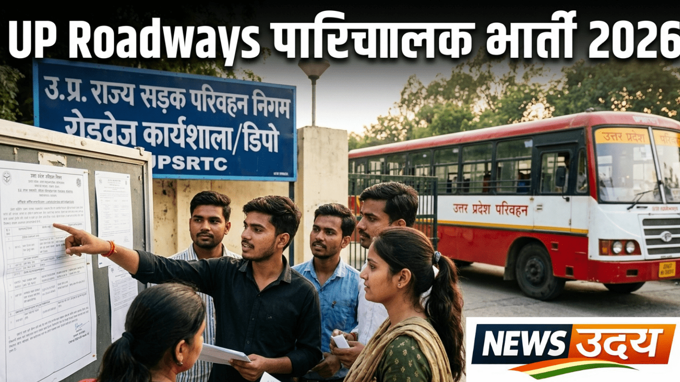 UP Roadways Parichalak Bharti 2026
