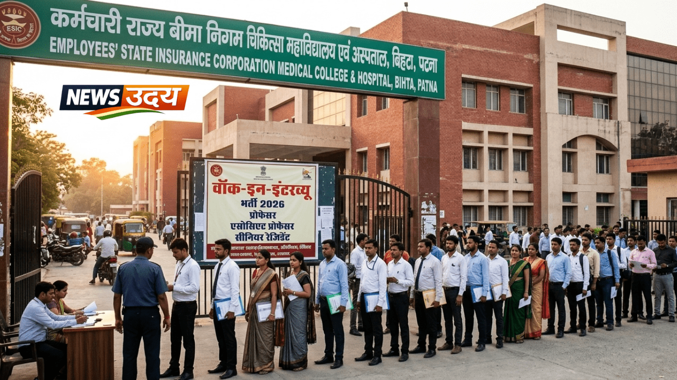 ESIC Medical College Patna Recruitment 2026