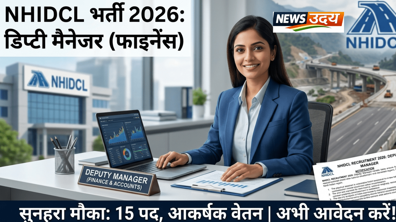 NHIDCL Deputy Manager Recruitment 2026