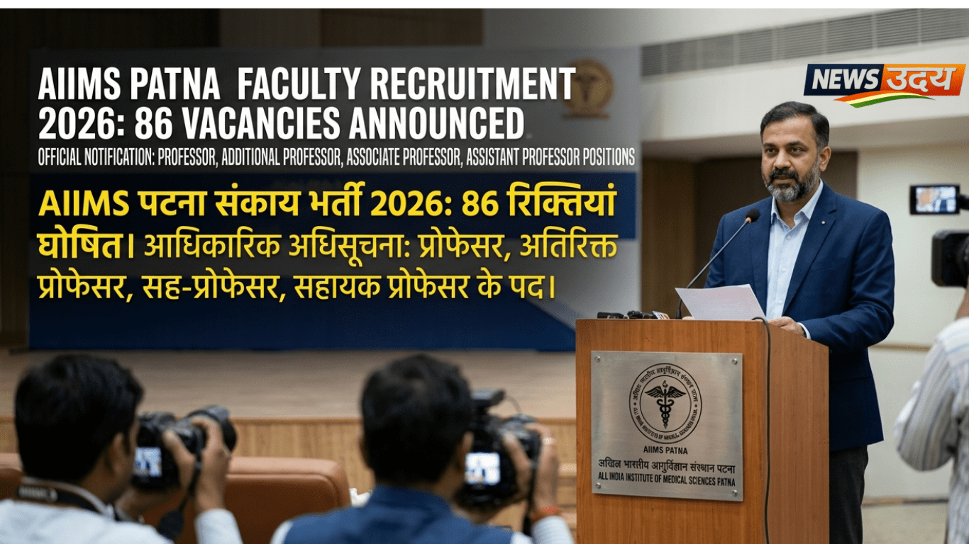 AIIMS Patna Assistant Professor Vacancy 2026