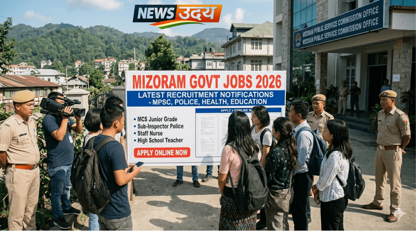 Mizoram Govt Jobs 2026
