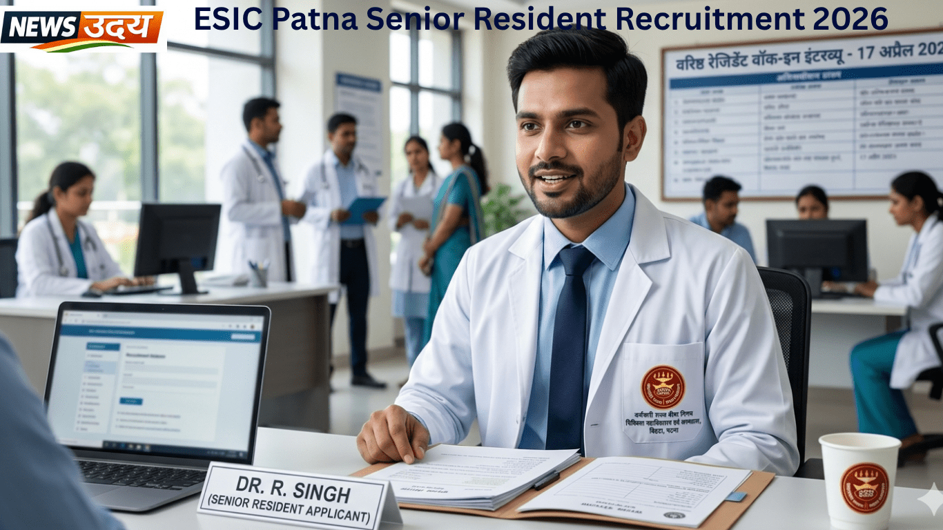 ESIC Patna Senior Resident Recruitment 2026