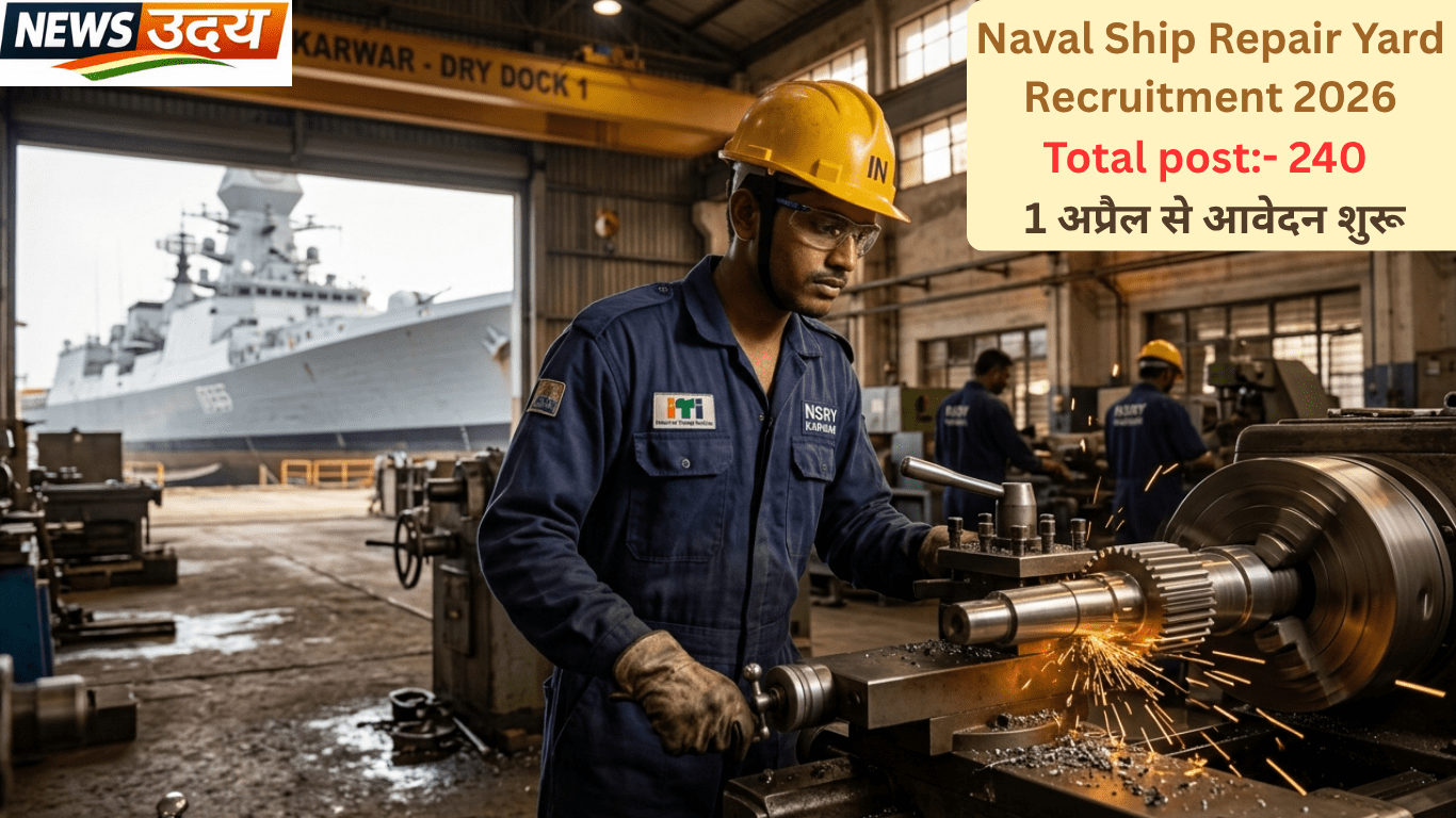 Naval Ship Repair Yard Recruitment 2026