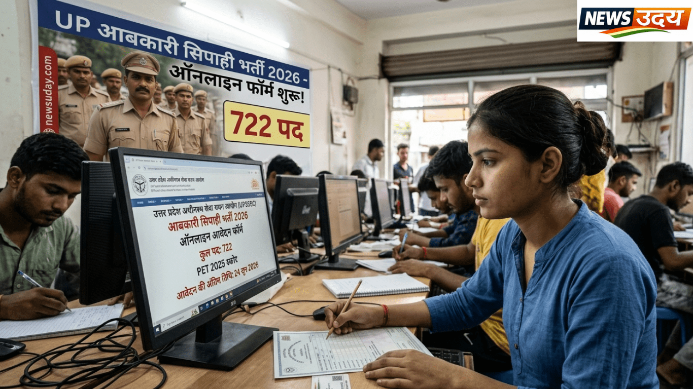 UP Excise Constable Online Form 2026