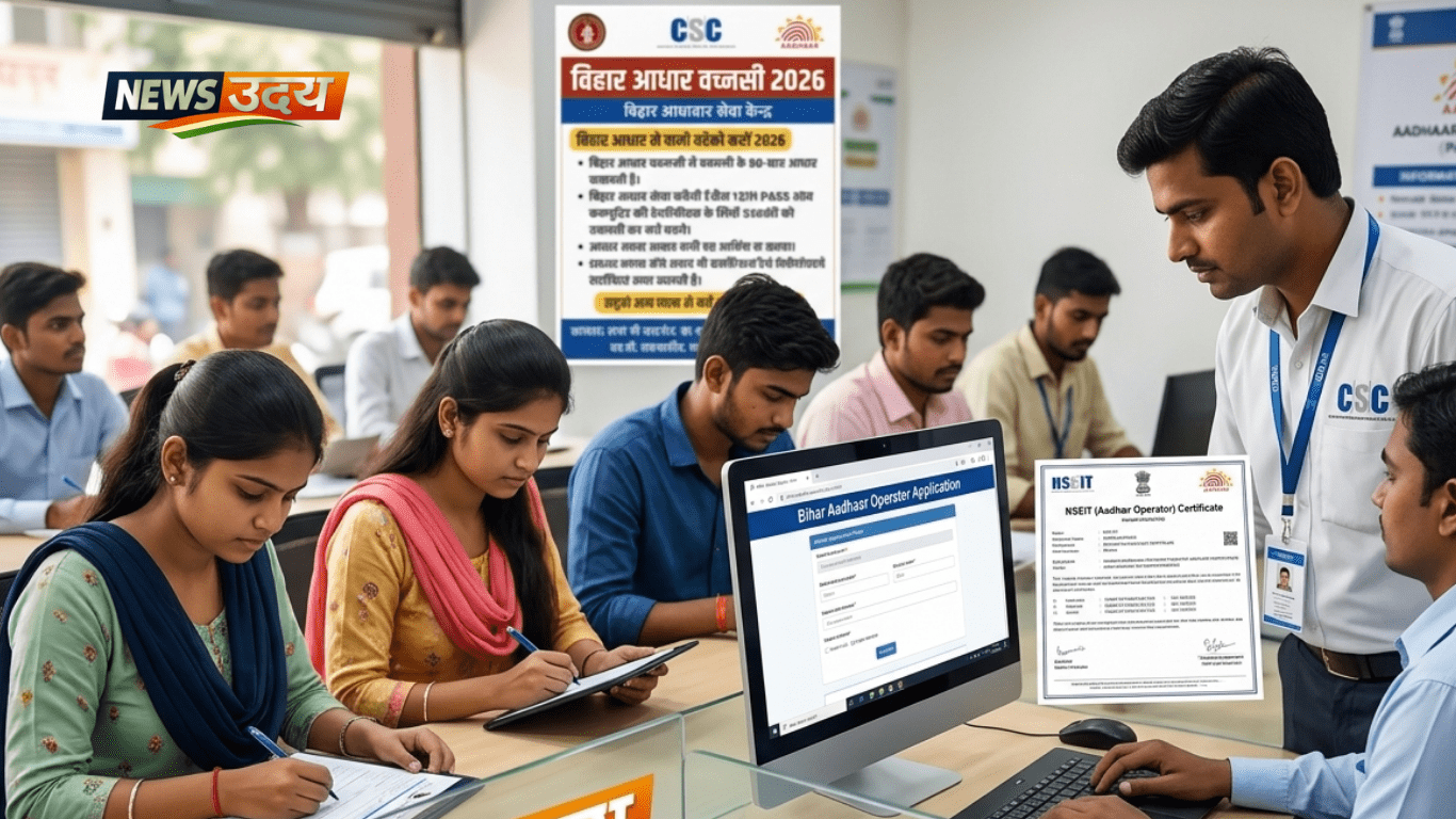 Bihar Aadhaar Operator Vacancy 2026