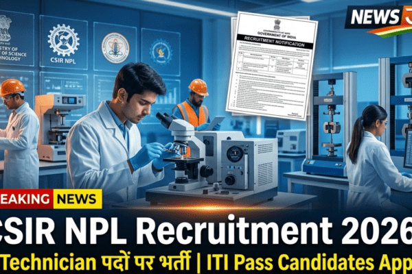 CSIR NPL Recruitment 2026