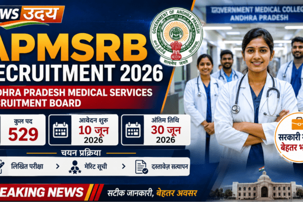 APMSRB Recruitment 2026