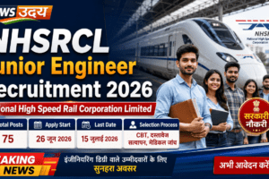 NHSRCL Junior Engineer Recruitment 2026