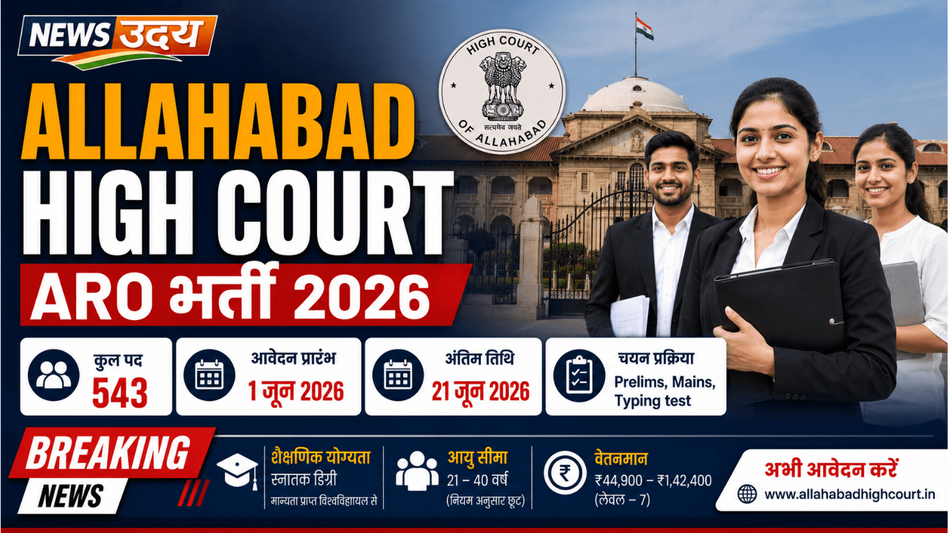 Allahabad High Court ARO Bharti 2026