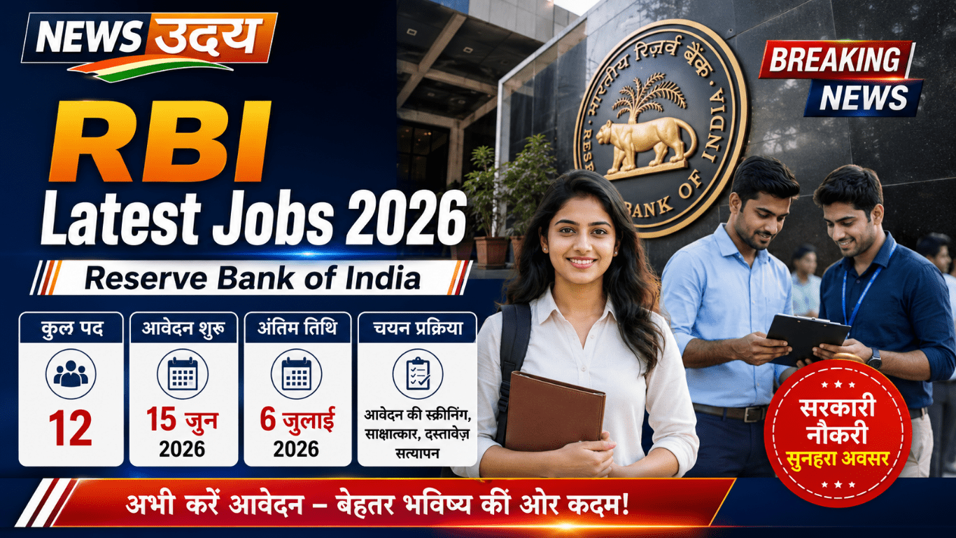 RBI Latest Jobs 2026