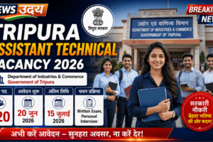 Tripura Assistant Technical Vacancy 2026